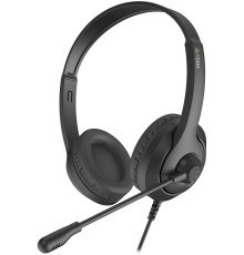 Наушники с микрофоном A4Tech Fstyler FH100 черный 2м накладные оголовье (FH100)
