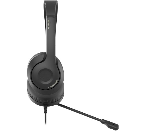 Наушники с микрофоном A4Tech Fstyler FH100U черный 2м накладные USB оголовье (FH-100U) Наушники с микрофоном A4Tech Fstyler FH100U черный 2м накладные USB оголовье (FH-100U)