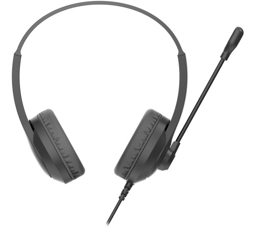 Наушники с микрофоном A4Tech Fstyler FH100U черный 2м накладные USB оголовье (FH-100U) Наушники с микрофоном A4Tech Fstyler FH100U черный 2м накладные USB оголовье (FH-100U)
