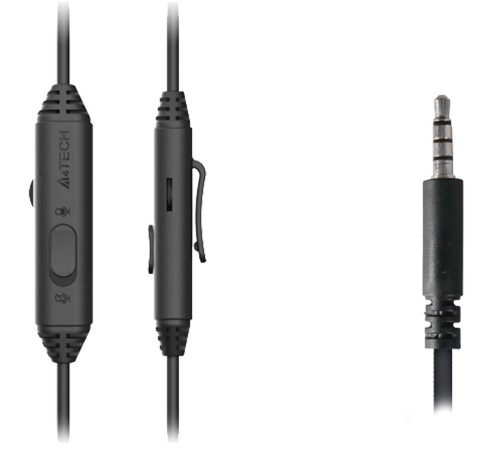 Наушники с микрофоном A4Tech Fstyler FH100i черный 1.8м накладные оголовье (FH100I) Наушники с микрофоном A4Tech Fstyler FH100i черный 1.8м накладные оголовье (FH100I)
