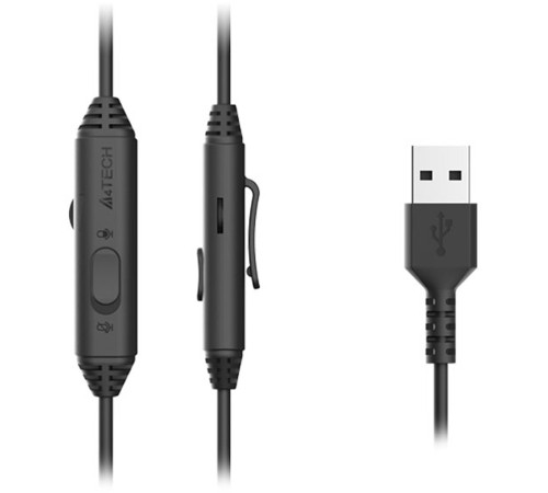 Наушники с микрофоном A4Tech Fstyler FH100U белый/черный 2м накладные USB оголовье (FH100U) Наушники с микрофоном A4Tech Fstyler FH100U белый/черный 2м накладные USB оголовье (FH100U)