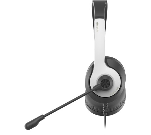Наушники с микрофоном A4Tech Fstyler FH100U белый/черный 2м накладные USB оголовье (FH100U) Наушники с микрофоном A4Tech Fstyler FH100U белый/черный 2м накладные USB оголовье (FH100U)