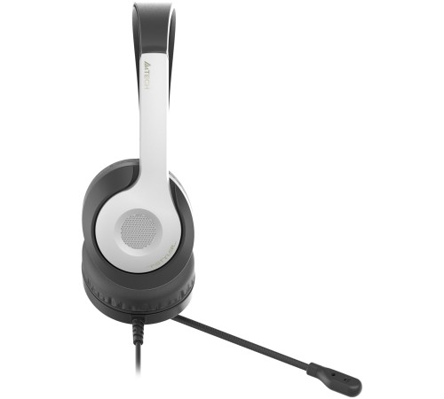 Наушники с микрофоном A4Tech Fstyler FH100U белый/черный 2м накладные USB оголовье (FH100U) Наушники с микрофоном A4Tech Fstyler FH100U белый/черный 2м накладные USB оголовье (FH100U)