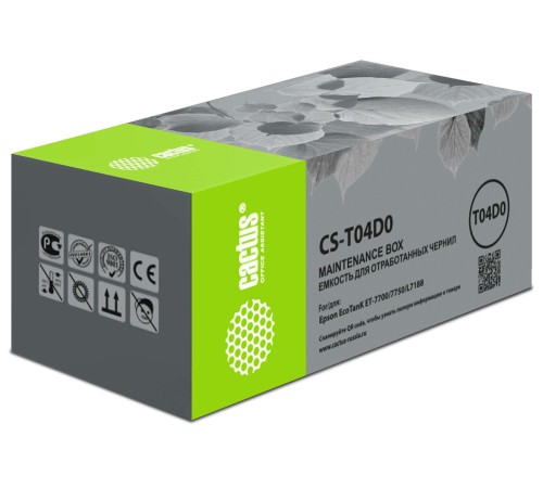 Емкость Cactus CS-T04D0 (106) для Epson L7160/7180