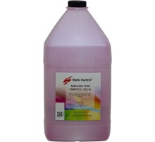 Тонер Static Control TRMPTCOL-1KG-M пурпурный флакон 1000гр. для принтера HP CLJCP1515/ Canon MF8330