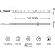 Светодиодная Лента LED 5050 -SMD 14.4W 12V DC RGB IP66 (блистер 5м)