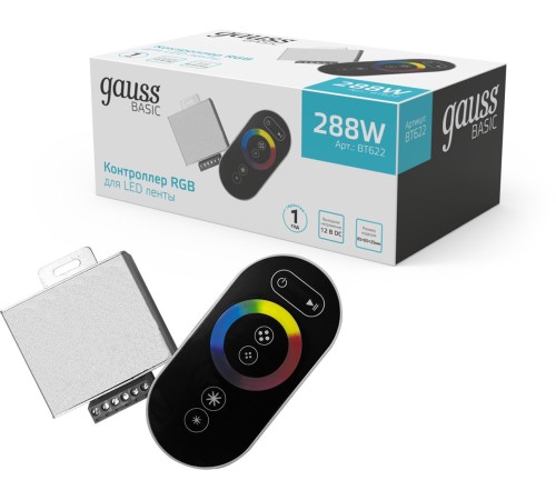 Контроллер Gauss Basic для лен.светод. (BT622) Контроллер Gauss Basic для лен.светод. (BT622)