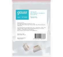 Заглушка Gauss Basic для лен.светод. (BT480)