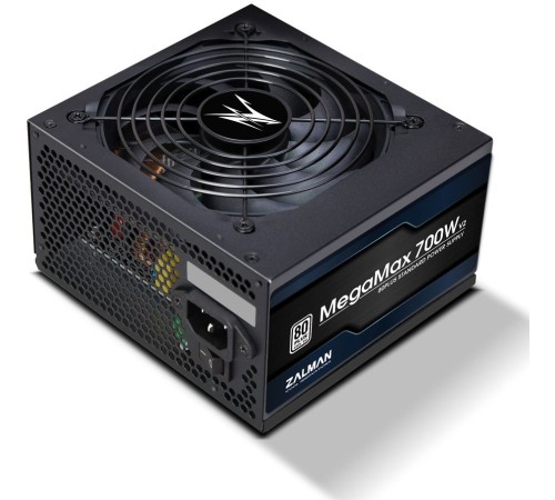 Блок питания Zalman ATX 700W ZM700-TXII V2 80+ (20+4pin) APFC 120mm fan 8xSATA Cab Manag RTL