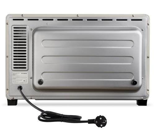 Мини-печь Hyundai MIO-HY084 33л. 1500Вт бежевый/хром Мини-печь Hyundai MIO-HY084 33л. 1500Вт бежевый/хром