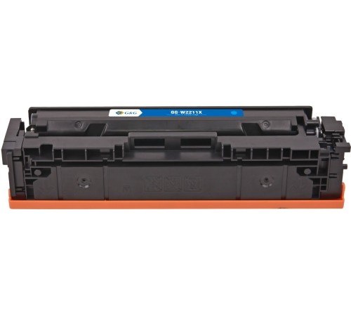 Картридж лазерный G&G GG-W2211X голубой (2450стр.) для HP M255/MFP M282/M283 Картридж лазерный G&G GG-W2211X голубой (2450стр.) для HP M255/MFP M282/M283