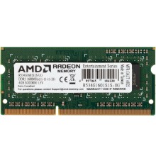 Память DDR3 4Gb 1600MHz AMD R534G1601S1S-UG RTL PC3-12800 CL11 SO-DIMM 204-pin 1.5В