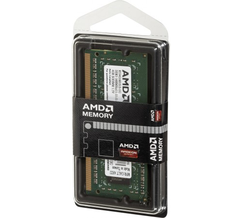 Память DDR3 4Gb 1600MHz AMD R534G1601S1S-UG RTL PC3-12800 CL11 SO-DIMM 204-pin 1.5В