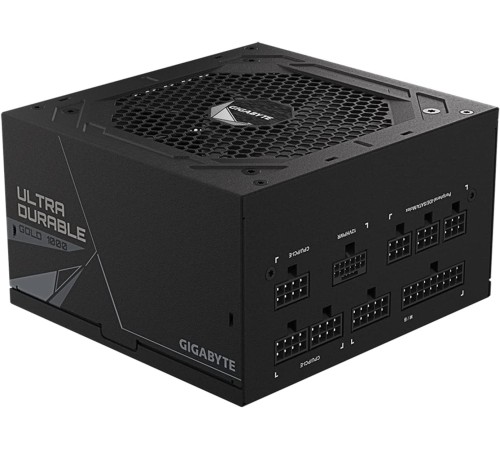 Блок питания Gigabyte ATX 1000W GP-UD1000GM PG5 80+ gold (24+4+4pin) APFC 120mm fan 8xSATA Cab Manag RTL