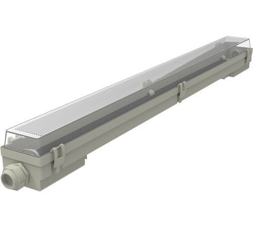 Светильник Gauss Lite СПП-Т8-G13 36Вт серый прямоугольный (909437160) Светильник Gauss Lite СПП-Т8-G13 36Вт серый прямоугольный (909437160)