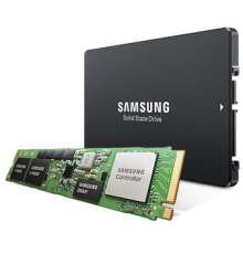 Ssd накопитель Samsung Enterprise SSD, M.2, PM983, 3840GB, NVMe/PCIE 3.1 x4, R3000/W1400Mb/s, IOPS(R4K) 480K/42K, MTBF 2M, 1.3 DWPD, 22110, OEM, 3 years (MZ1LB3T8HMLA-00007)