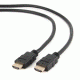 Кабель HDMI Gembird/Cablexpert CC-HDMI4-1M, 1м, v1.4, 19M/19M, черный, позол.разъемы, экран, пакет (CC-HDMI4-1M)