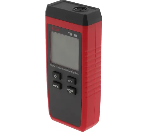 Термогигрометр RGK TH-30 портативный красный/черный (778626)