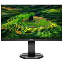 Монитор 23,8" Philips 241B8QJEB 1920x1080 IPS LED 16:9 5ms VGA DVI HDMI DP 2*USB3.0 2*USB2.0 50M:1 178/178 250cd HAS Pivot Tilt Swivel Speakers Black (241B8QJEB/01) (241B8QJEB/00)
