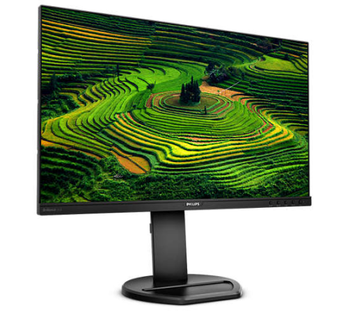 Монитор 23,8" Philips 241B8QJEB 1920x1080 IPS LED 16:9 5ms VGA DVI HDMI DP 2*USB3.0 2*USB2.0 50M:1 178/178 250cd HAS Pivot Tilt Swivel Speakers Black (241B8QJEB/01) (241B8QJEB/00)