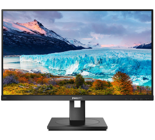Монитор 23,8" Philips 242S1AE 1920x1080 75Гц IPS LED 16:9 4ms D-Sub DVI HDMI DP 50M:1 1000:1 178/178 250cd HAS Pivot Tilt Swivel Speakers Black (242S1AE/00)