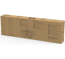 Светильник консольный Gauss 629534320 120Вт ламп.:168шт светодиод.лампа черный