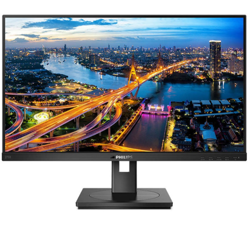 Монитор 27" Philips 275B1 2560x1440 75Гц  IPS W-LED 16:9 4ms DVI HDMI DP 1xUSB-B/3xUSB 3.2 50M:1 1000:1 178/178 300cd HAS Pivot Tilt Swivel Speakers PowerSensor Black (A) (275B1/00)