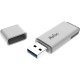 Флеш Диск Netac 8Gb U185 NT03U185N-008G-20WH USB2.0 белый