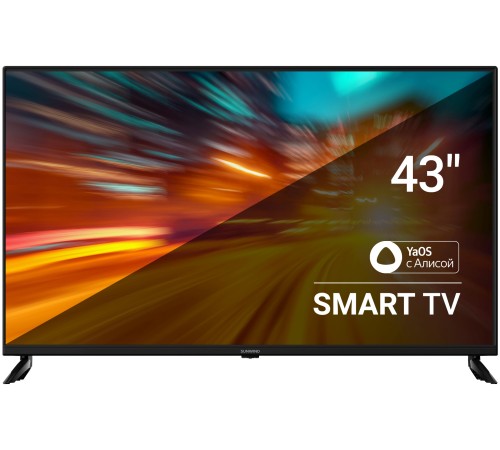 Телевизор LED SunWind 43" SUN-LED43XU400 Яндекс.ТВ черный 4K Ultra HD 60Hz DVB-T DVB-T2 DVB-C DVB-S DVB-S2 USB WiFi Smart TV Телевизор LED SunWind 43" SUN-LED43XU400 Яндекс.ТВ черный 4K Ultra HD 60Hz DVB-T DVB-T2 DVB-C DVB-S DVB-S2 USB WiFi Smart TV