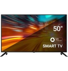 Телевизор LED SunWind 50" SUN-LED50XU400 Яндекс.ТВ черный 4K Ultra HD 60Hz DVB-T DVB-T2 DVB-C DVB-S DVB-S2 USB WiFi Smart TV