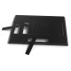Шкаф серверный Hyperline (TTB-4281-DD-RAL9004) напольный 42U 800x1000мм пер.дв.перфор.2ств. задн.дв.перфор.2-хст. 2 бок.пан. 800кг черный 910мм IP20 сталь