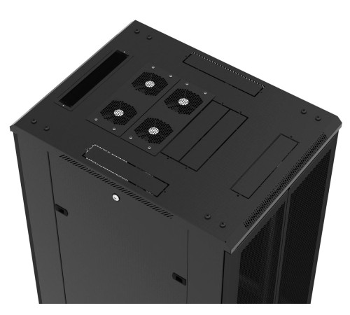 Шкаф серверный Hyperline (TTB-4281-DD-RAL9004) напольный 42U 800x1000мм пер.дв.перфор.2ств. задн.дв.перфор.2-хст. 2 бок.пан. 800кг черный 910мм IP20 сталь Шкаф серверный Hyperline (TTB-4281-DD-RAL9004) напольный 42U 800x1000мм пер.дв.перфор.2ств. задн.дв.перфор.2-хст. 2 бок.пан. 800кг черный 910мм IP20 сталь
