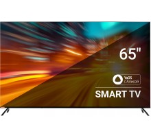 Телевизор LED SunWind 65" SUN-LED65XU401 Яндекс.ТВ Frameless черный 4K Ultra HD 60Hz DVB-T DVB-T2 DVB-C DVB-C2 DVB-S DVB-S2 USB WiFi Smart TV