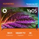 Телевизор LED SunWind 65" SUN-LED65XU401 Яндекс.ТВ Frameless черный 4K Ultra HD 60Hz DVB-T DVB-T2 DVB-C DVB-C2 DVB-S DVB-S2 USB WiFi Smart TV