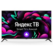Телевизор LED Starwind 40" SW-LED40SG300 Яндекс.ТВ Frameless черный FULL HD 60Hz DVB-T DVB-T2 DVB-C DVB-S DVB-S2 USB WiFi Smart TV