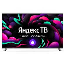 Телевизор LED Starwind 58" SW-LED58UG401 Яндекс.ТВ стальной 4K Ultra HD 60Hz DVB-T DVB-T2 DVB-C DVB-S DVB-S2 USB WiFi Smart TV