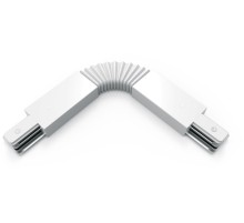 Коннектор для трековых шинопроводов гибкий (I) белый однофазный Gauss Gauss TR118