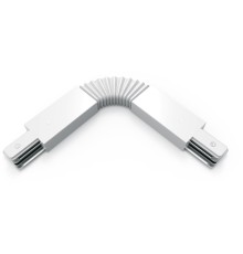 Коннектор для трековых шинопроводов гибкий (I) белый однофазный Gauss Gauss TR118