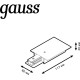Адаптер питания Gauss TR139 черный