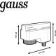 Адаптер Gauss TR121 белый