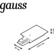 Адаптер питания Gauss TR140 белый