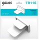 Заглушка для трекового шинопровода белый однофазный Gauss Gauss TR116