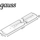 Шинопровод Gauss TR130 черный