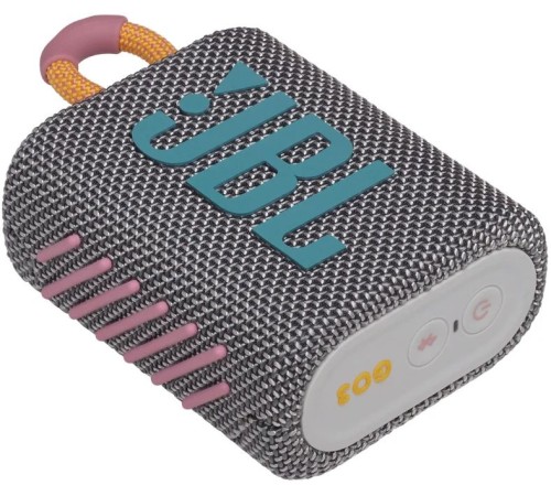 Колонка порт. JBL GO 3 серый 4.2W 1.0 BT 10м (JBLGO3GRY)