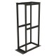 Стойка двухрамная Hyperline ORK2A-3281-RAL9005 32U 550ммX1250мм 1000кг черный