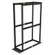 Стойка двухрамная Hyperline ORK2A-3281-RAL9005 32U 550ммX1250мм 1000кг черный