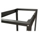 Стойка двухрамная Hyperline ORK2A-3281-RAL9005 32U 550ммX1250мм 1000кг черный