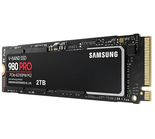 Твердотельный накопитель SSD M.2 (PCI-E NVMe) 2Tb Samsung 980 PRO (R7000/W5000MB/s) (MZ-V8P2T0BW analog MZ-V7P2T0BW) (MZ-V8P2T0BW)