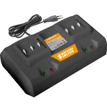 Sturm! SBC1822 зарядное устройство Sturm! 1BatterySystem 18 В, 2 x 4 А для двух батарей [SBC1822]