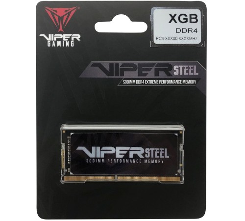 Память DDR4 8Gb 3200MHz Patriot PVS48G320C8S Steel Series RTL PC4-25600 CL22 SO-DIMM 260-pin 1.2В single rank
